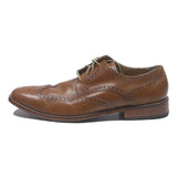 COLE HAAN Mens Leather Brogue Shoes Brown UK 10.5 Classic Formal Style