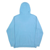 ADIDAS Mens Blue Hoodie L Cotton Blend Pullover Tennis Logo Casual