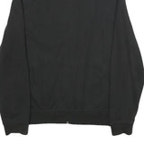 PUMA Mens Black Jacket L Cotton Plain Zip Casual Sportswear