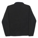 NAUTICA Mens Black & Blue Plain Pullover Jumper Crew Neck Basic Knit Size S