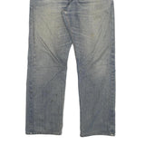 LEVI'S 505 Mens Jeans Blue Regular Straight Denim Medium W32 L28 Classic Zip