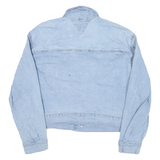 TOMMY HILFIGER Mens Blue Denim Jacket M Cotton Blend Button Casual Classic