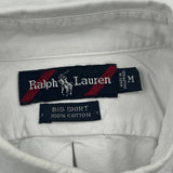 Big Shirt Ralph Lauren Shirt - Medium White Cotton