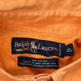 Ralph Lauren Shirt - XL Orange Cotton