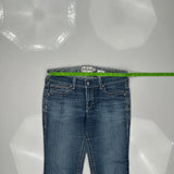 Ariat Studded Jeans - 34W UK 12 Blue Cotton