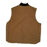 Carhartt Gilet - 2XL Brown Cotton