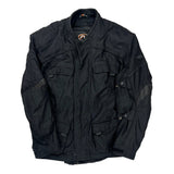 Lg Fields Motorcycle Jacket - Large Black Polyester