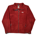 The North Face Fleece Jacket - XL Red Polyester