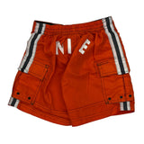 Age 2 Nike Cargo Shorts - X-Smallw 4L Orange Polyester