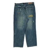Akademiks Hip Hop Jeans - 36W 31L Blue Denim