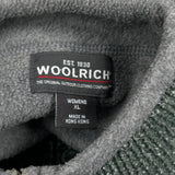 Woolrich 1/4 Zip - XL Green Wool Blend