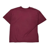 San Francisco Hard Rock Cafe Graphic T-Shirt - 2XL Burgundy Cotton