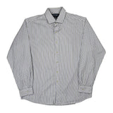 Polo By Ralph Lauren Striped Shirt - XL White Cotton