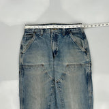 Carhartt Double Knee Carpenter Jeans - 30W 30L Light Wash Cotton