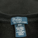 Polo By Ralph Lauren Long Sleeve T-Shirt - 2XS Black Cotton