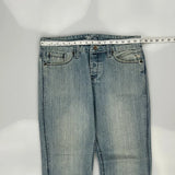 Antik Denim Boot Cut Jeans - 32W UK 12 Light Wash Cotton