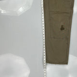 Carhartt Double Knee Dungarees - 30W 30L Khaki Cotton