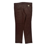 Carhartt Chinos - 36W 32L Brown Cotton