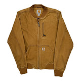 Age 4-6 Carhartt Bomber Jacket - Small Brown Cotton