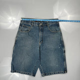 Southpole Denim Shorts - 34W 11L Blue Denim
