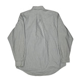 Ralph Lauren Striped Shirt - Large Blue Cotton