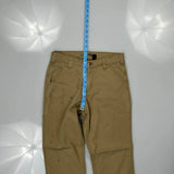 Carhartt Carpenter Trousers - 28W 30L Khaki Cotton