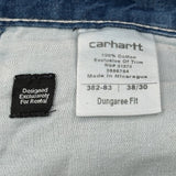 Carhartt Carpenter Pants - 38W 31L Blue Cotton