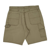 Unbranded Carpenter Shorts - 34W 10L Beige Cotton
