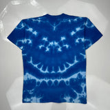 Churinga Single Stitch T-Shirt - Medium Blue Cotton