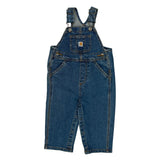 Age 12 Months Carhartt Overalls - 3XS Blue Cotton