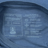 Patagonia Slim Fit T-Shirt - Small Blue Cotton