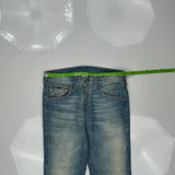 True Religion Boot Cut Jeans - 32W UK 10 Light Wash Denim