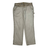 Carhartt Carpenter Pants - 32W 30L Beige Cotton