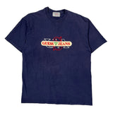 USA Guess T-Shirt - XL Blue Cotton