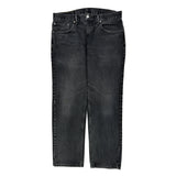 Levis 505 Jeans - 34W 32L Black Cotton