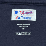 Chicago Cubs Majestic Mlb T-Shirt - Medium Navy Cotton