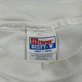 L.A. Marathon Xi Hanes Single Stitch T-Shirt - Large Multicoloured Cotton