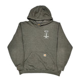 Sentinels Of Safety Carhartt Graphic Hoodie - XL Gray Cotton Blend