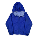 Age 6 The North Face Reversible Jacket - XS Blue Nylon