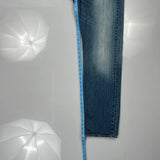 501 Levis Jeans - 36W 34L Light Wash Cotton