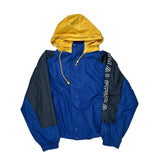 Nautica Spellout Windbreaker - Medium Blue Nylon