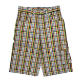 Rocawear Checked Cargo Shorts - 32W 11L Multicoloured Cotton