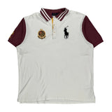 Big Pony Polo By Ralph Lauren Tall Polo Shirt - 2XL Burgundy Cotton
