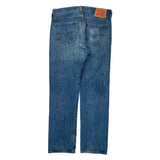 501 Levis Jeans - 34W 30L Blue Cotton