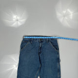 Unbranded Carpenter Pants - 32W 30L Blue Cotton