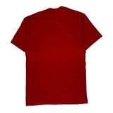 Banana Republic Single Stitch T-Shirt - Large Red Cotton