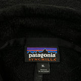 Synchilla Patagonia Fleece Vest - XL Black Polyester