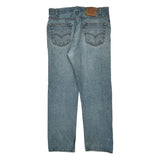 Made In USA Levis 505 Jeans - 35W 30L Light Wash Cotton