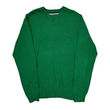 Tommy Hilfiger Sweater - XL Green Cotton