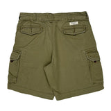 Polo By Ralph Lauren Cargo Shorts - 36W 9L Green Cotton